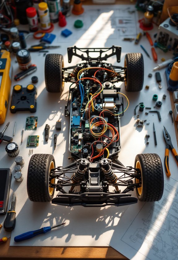 custom rc buggy construction guide