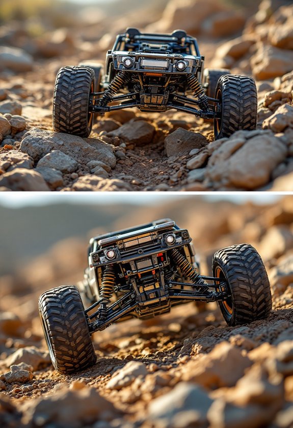 optimize rc crawler weight