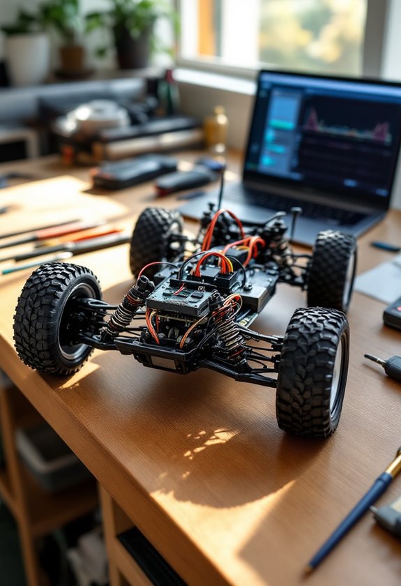 program rc crawler esc