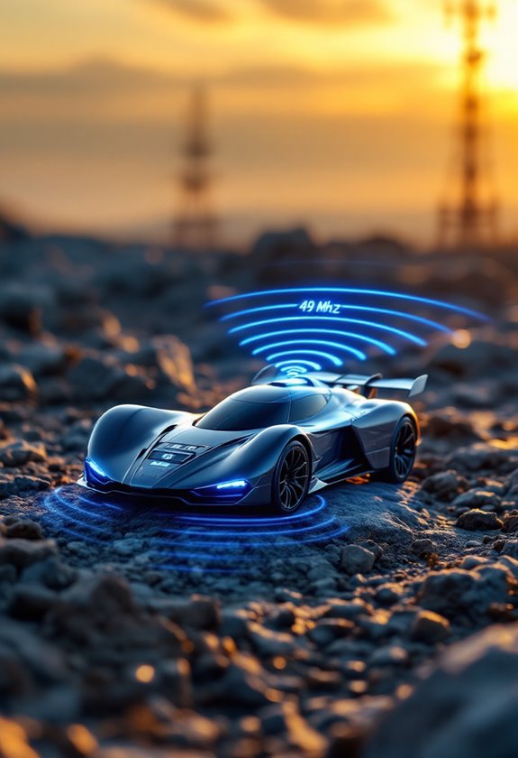 rc cars frequency allocation