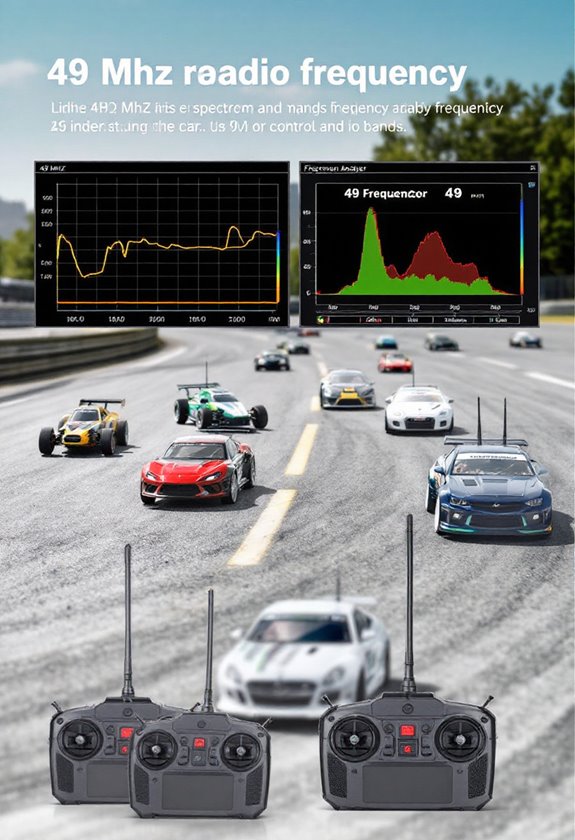 remote controlled toy frequency