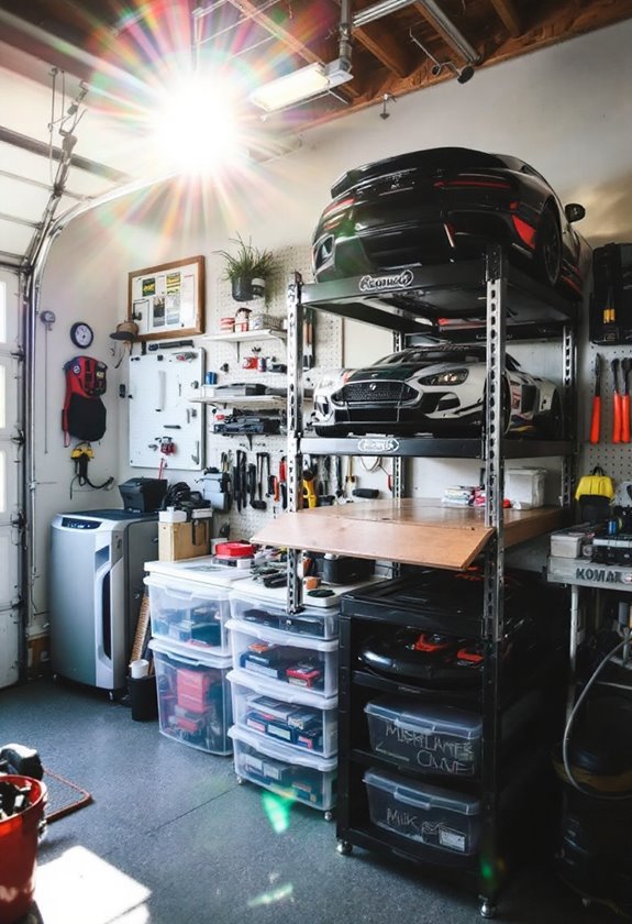 well ventilated storage areas